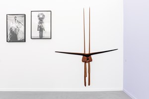 Senga Nengudi, <a href='/art-galleries/spruth-magers/' target='_blank'>Sprüth Magers</a>, Frieze New York (2–5 May 2019). Courtesy Ocula. Photo: Charles Roussel.